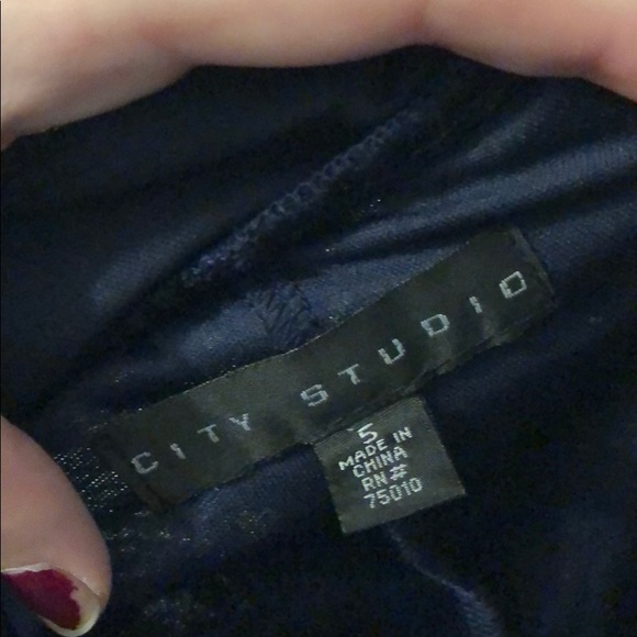 Two Piece Royal Blue Dress - Picture 8 of 8